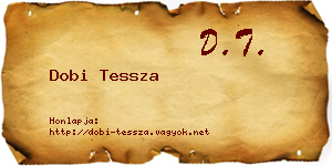 Dobi Tessza névjegykártya